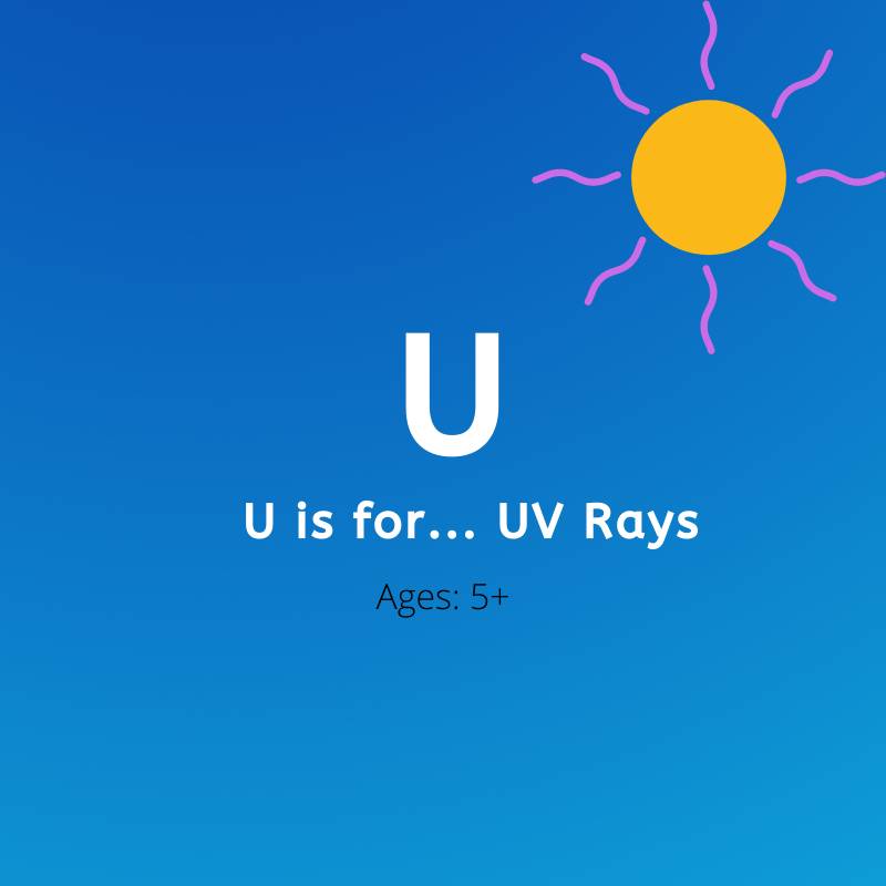 U is for UV Rays
